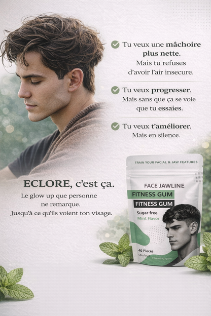 Eclore Gums - Routine mâchoire sculptée